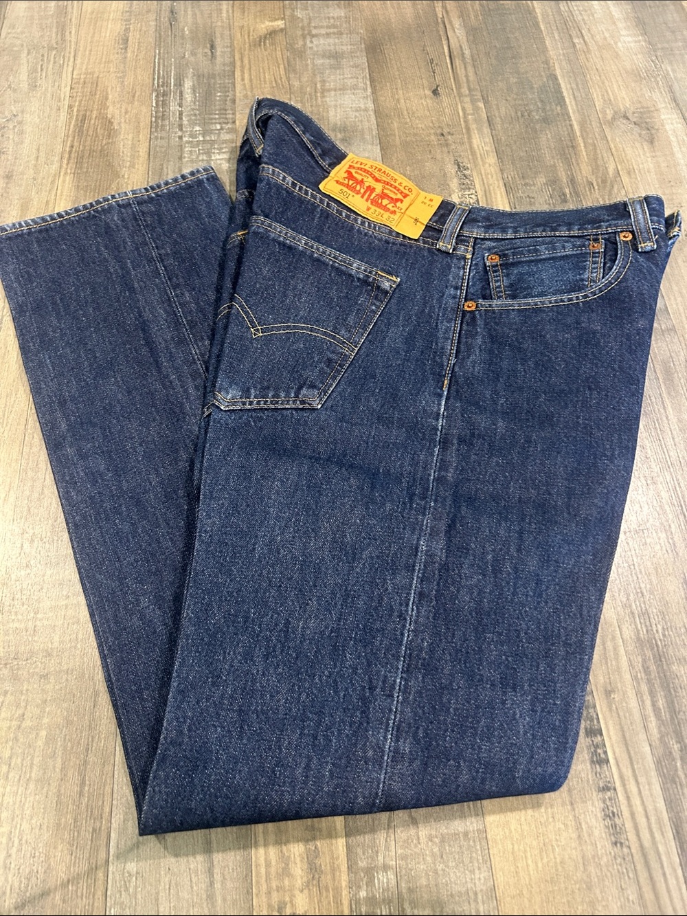 Levi's Men's Indigo Straight Leg Jeans